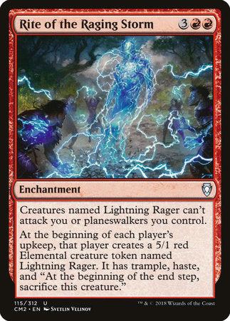 Rite of the Raging Storm [Commander Anthology Volume II] | Enigma On Main