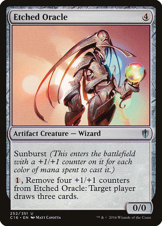 Etched Oracle [Commander 2016] | Enigma On Main