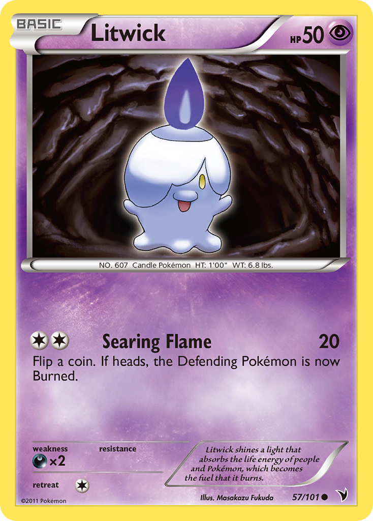 Litwick (57/101) [Black & White: Noble Victories] | Enigma On Main