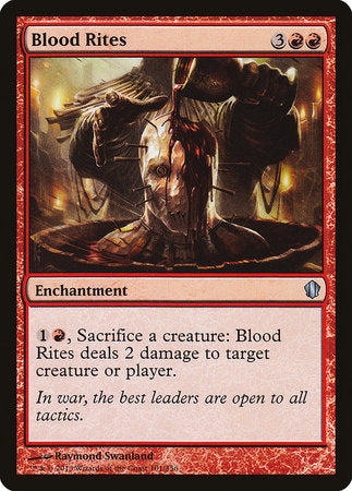 Blood Rites [Commander 2013] | Enigma On Main