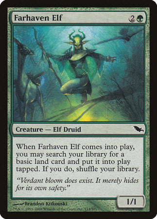 Farhaven Elf [Shadowmoor] | Enigma On Main