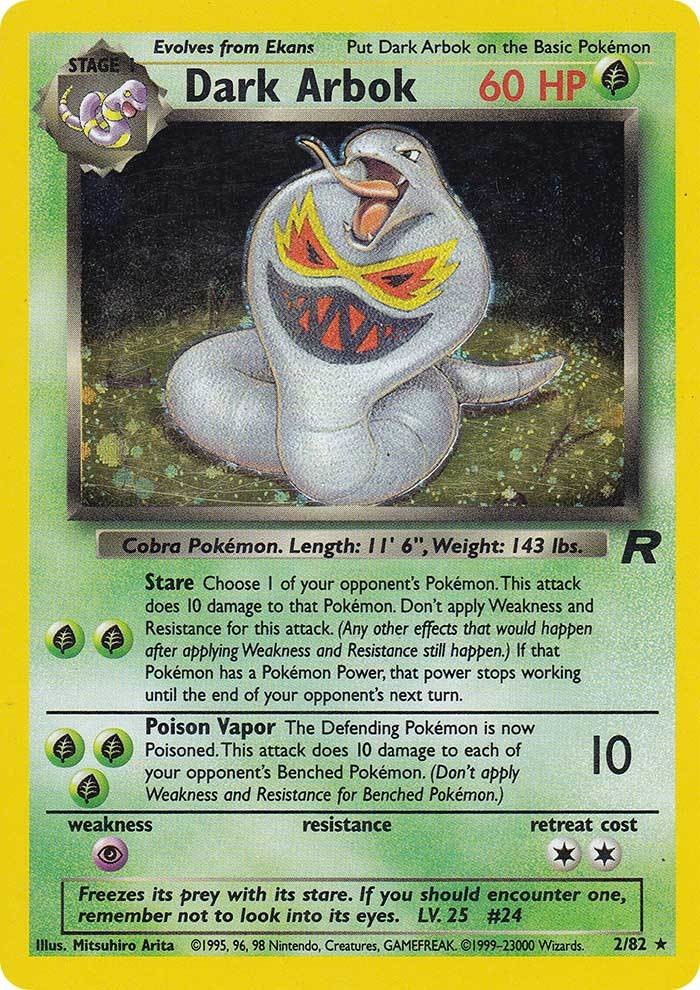 Dark Arbok (2/82) [Team Rocket Unlimited] | Enigma On Main