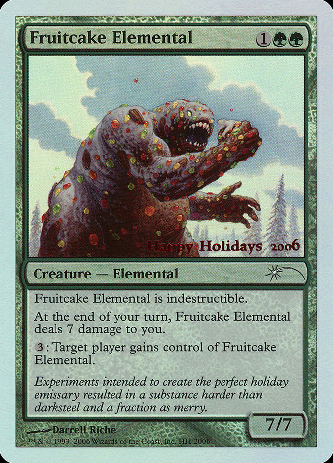 Fruitcake Elemental [Happy Holidays] | Enigma On Main