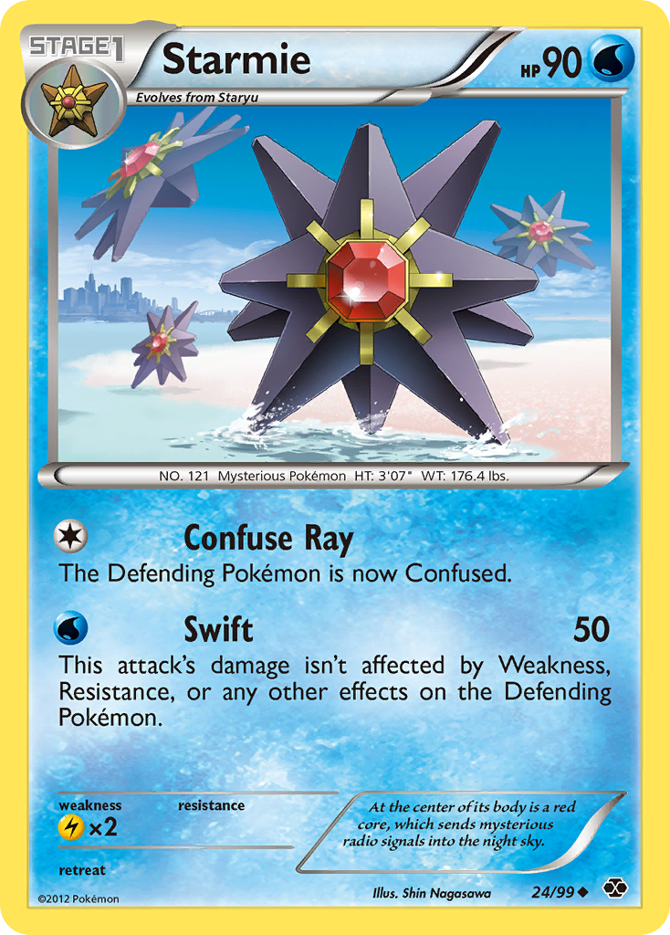 Starmie (24/99) [Black & White: Next Destinies] | Enigma On Main