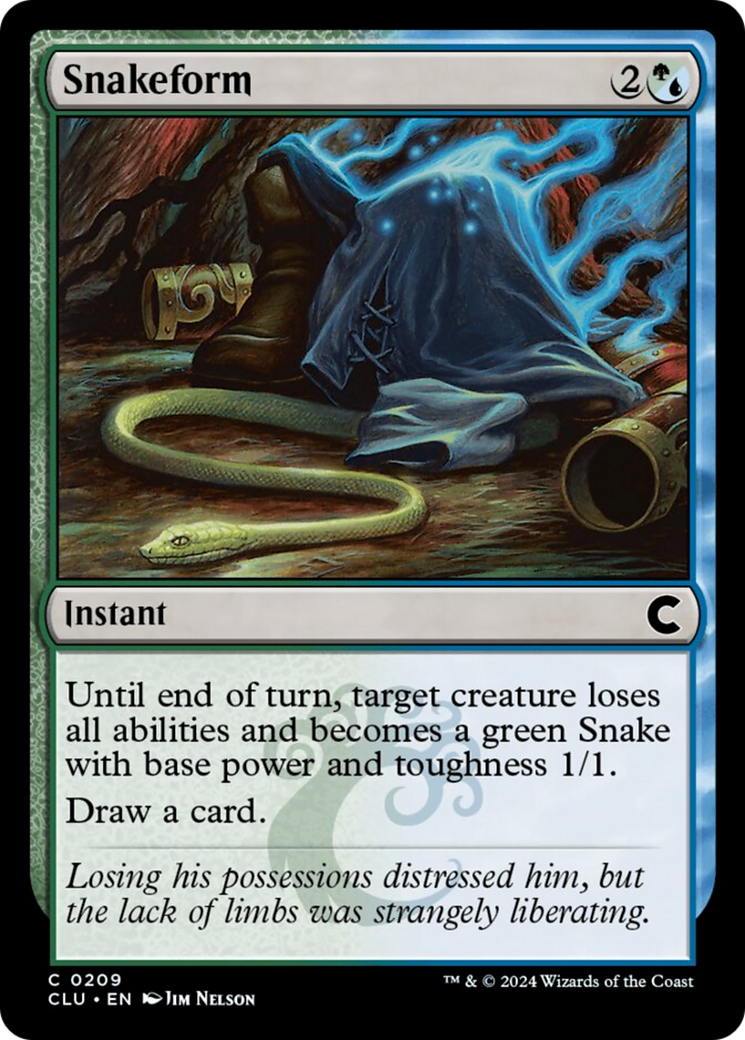 Snakeform [Ravnica: Clue Edition] | Enigma On Main