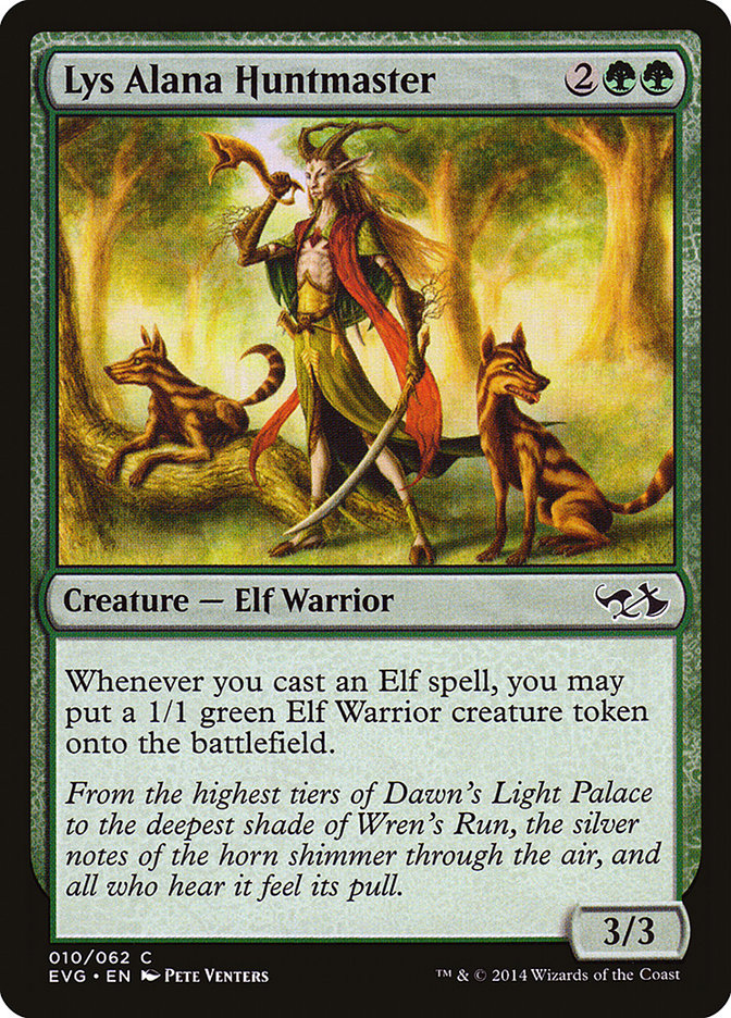 Lys Alana Huntmaster (Elves vs. Goblins) [Duel Decks Anthology] | Enigma On Main