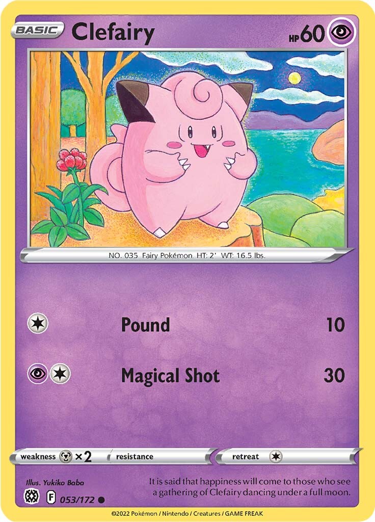 Clefairy (053/172) [Sword & Shield: Brilliant Stars] | Enigma On Main