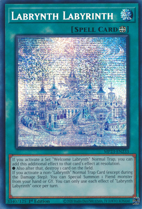 Labrynth Labyrinth [MP23-EN233] Prismatic Secret Rare | Enigma On Main