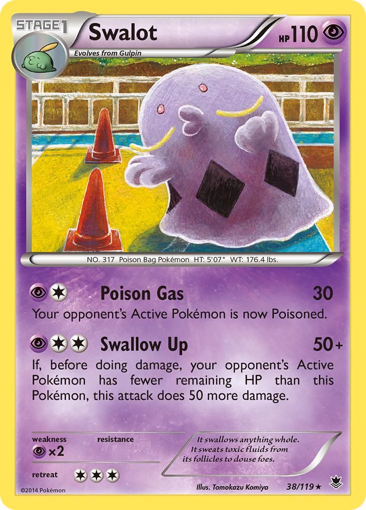 Swalot (38/119) [XY: Phantom Forces] | Enigma On Main