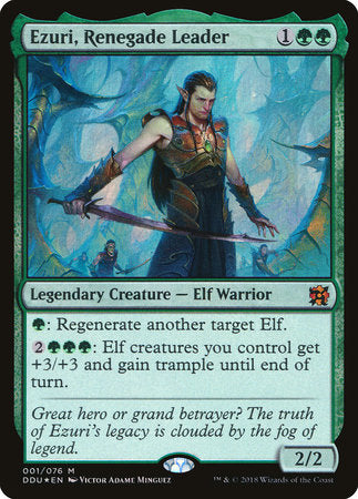 Ezuri, Renegade Leader [Duel Decks: Elves vs. Inventors] | Enigma On Main