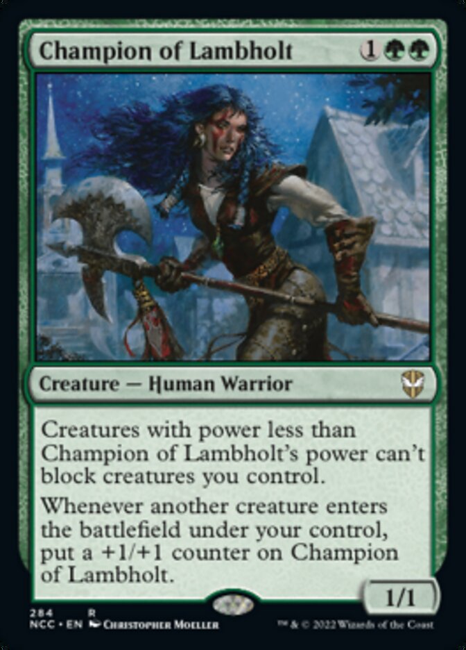 Champion of Lambholt [Streets of New Capenna Commander] | Enigma On Main