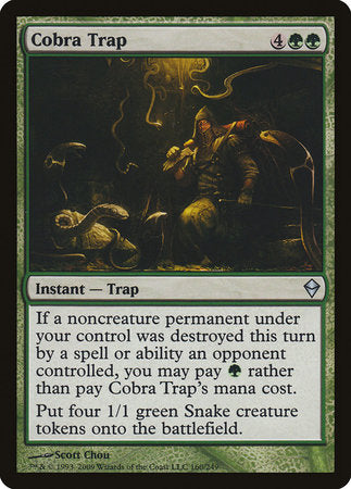 Cobra Trap [Zendikar] | Enigma On Main