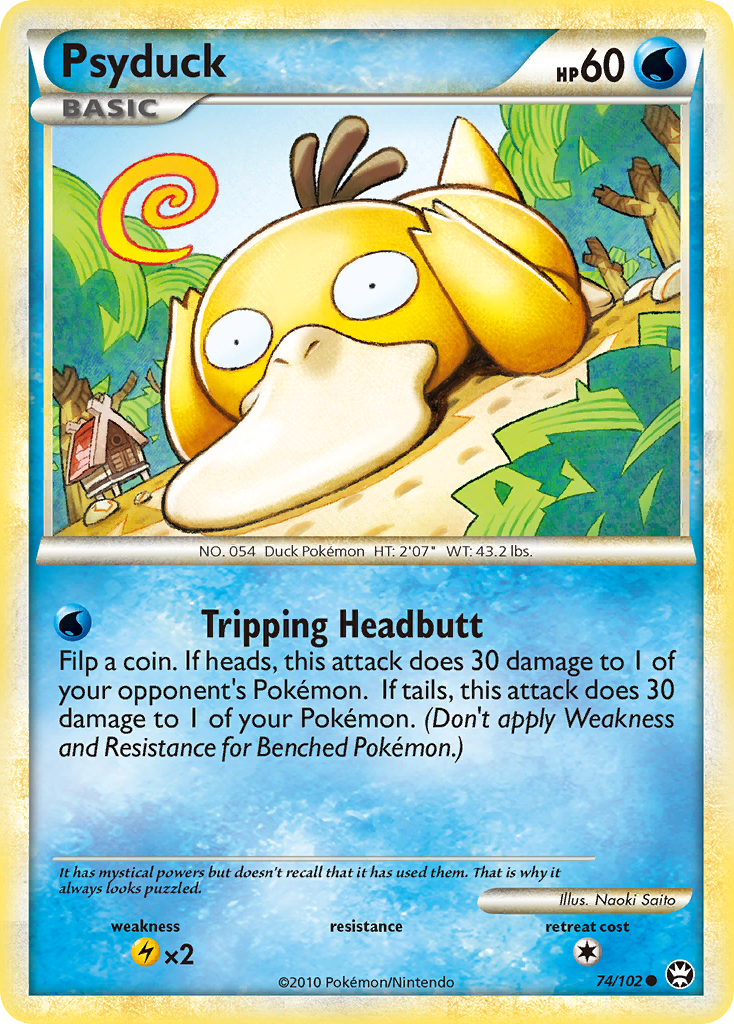 Psyduck (74/102) [HeartGold & SoulSilver: Triumphant] | Enigma On Main