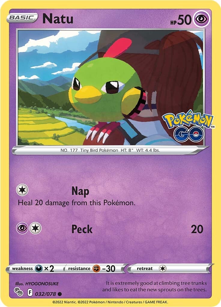 Natu (032/078) [Pokémon GO] | Enigma On Main