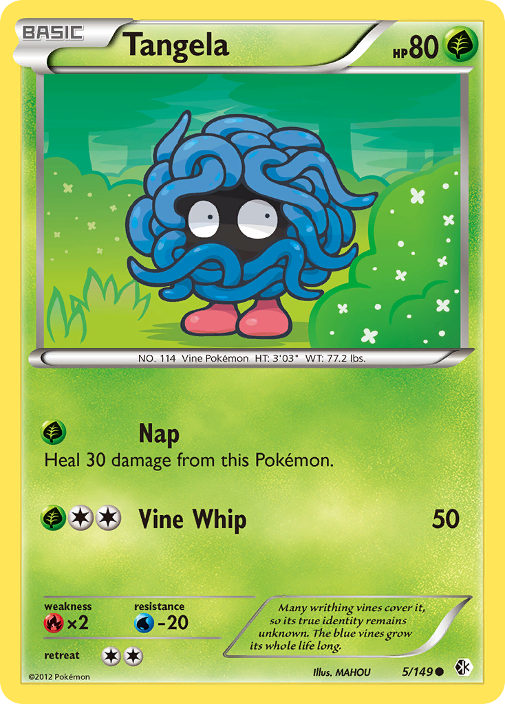 Tangela (5/149) [Black & White: Boundaries Crossed] | Enigma On Main