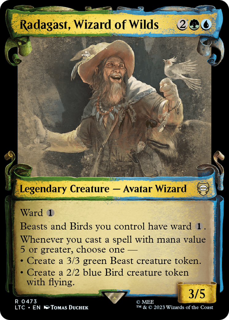 Radagast, Wizard of Wilds [The Lord of the Rings: Tales of Middle-Earth Commander Showcase Scrolls] | Enigma On Main