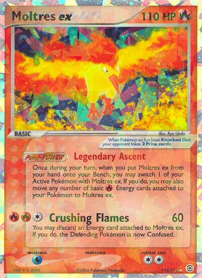 Moltres ex (115/112) [EX: FireRed & LeafGreen] | Enigma On Main