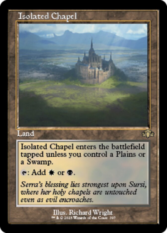 Isolated Chapel (Retro) [Dominaria Remastered] | Enigma On Main