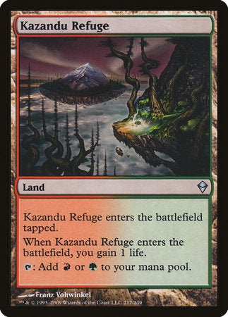 Kazandu Refuge [Zendikar] | Enigma On Main