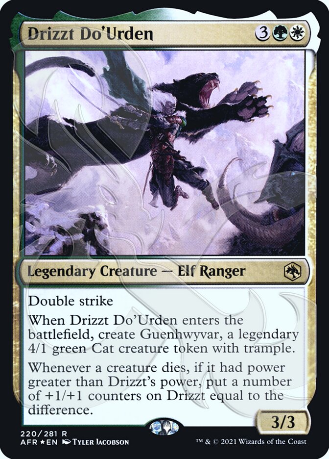 Drizzt Do'Urden (Ampersand Promo) [Dungeons & Dragons: Adventures in the Forgotten Realms Promos] | Enigma On Main