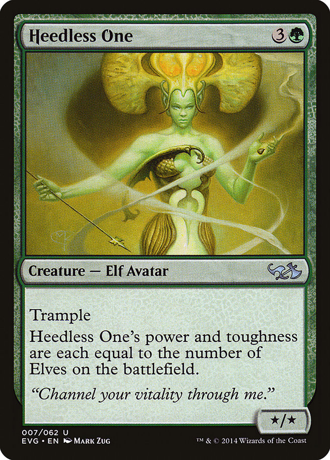 Heedless One (Elves vs. Goblins) [Duel Decks Anthology] | Enigma On Main