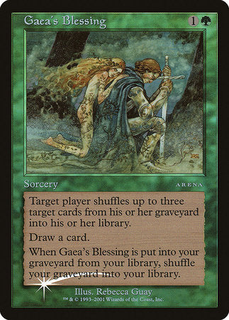 Gaea's Blessing [Arena League 2001] | Enigma On Main