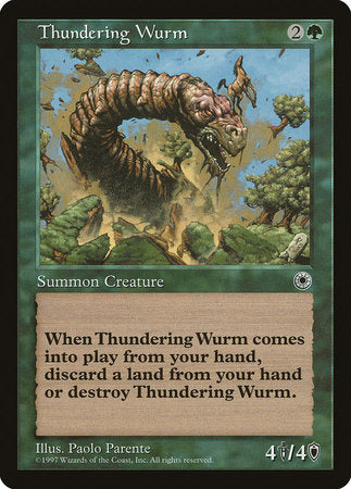 Thundering Wurm [Portal] | Enigma On Main