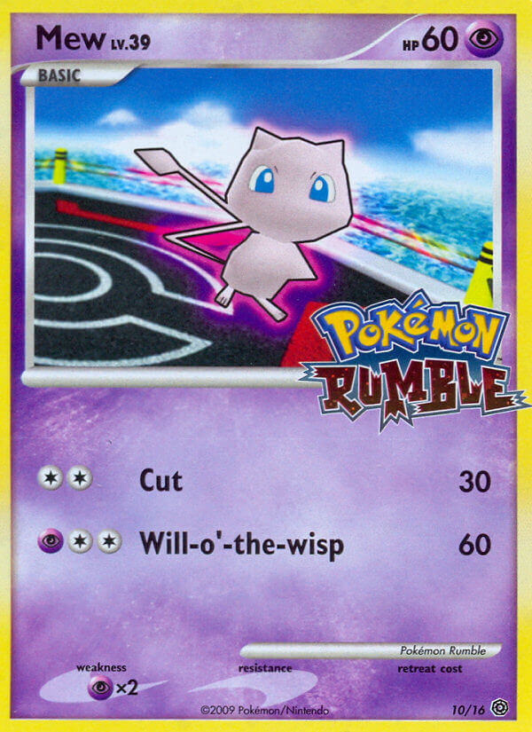 Mew (10/16) [Pokémon Rumble] | Enigma On Main