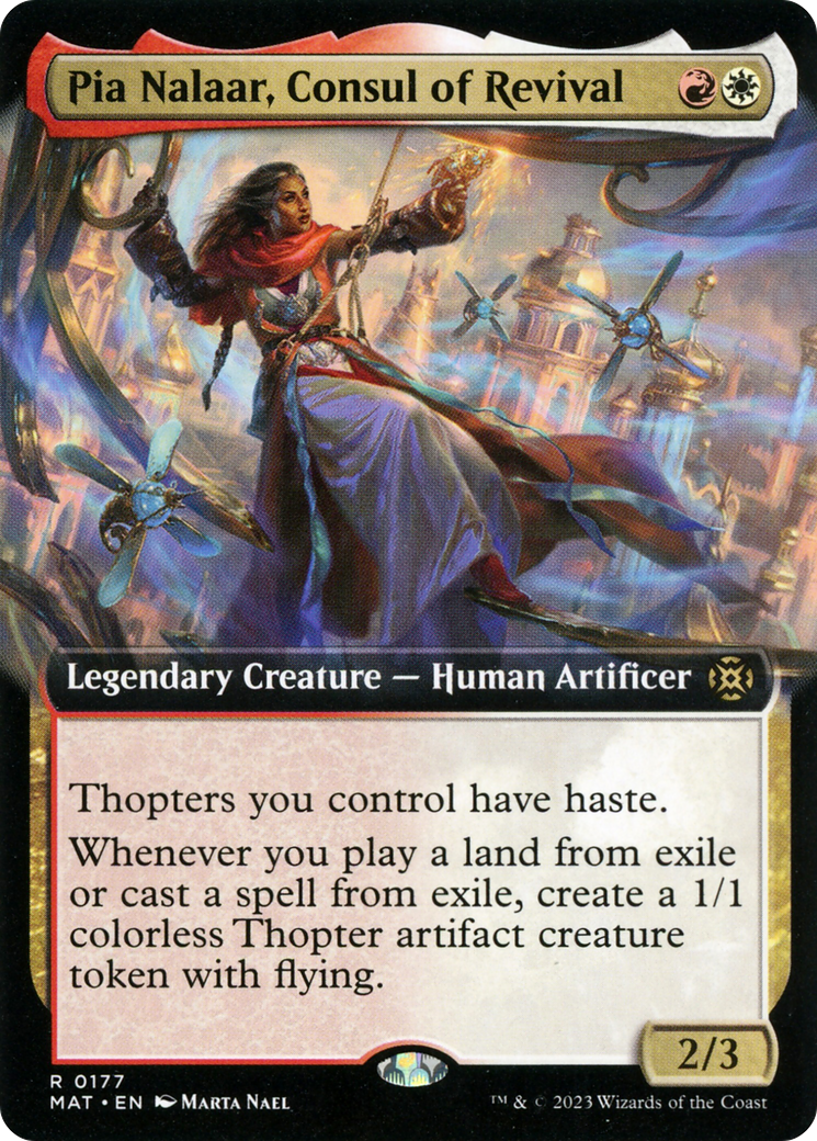 Pia Nalaar, Consul of Revival (Extended Art) [March of the Machine: The Aftermath] | Enigma On Main