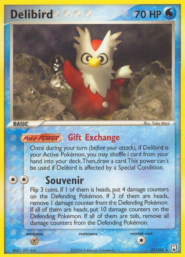 Delibird (21/109) [EX: Team Rocket Returns] | Enigma On Main