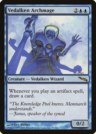 Vedalken Archmage [Mirrodin] | Enigma On Main