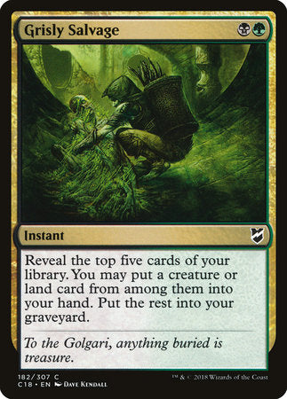 Grisly Salvage [Commander 2018] | Enigma On Main