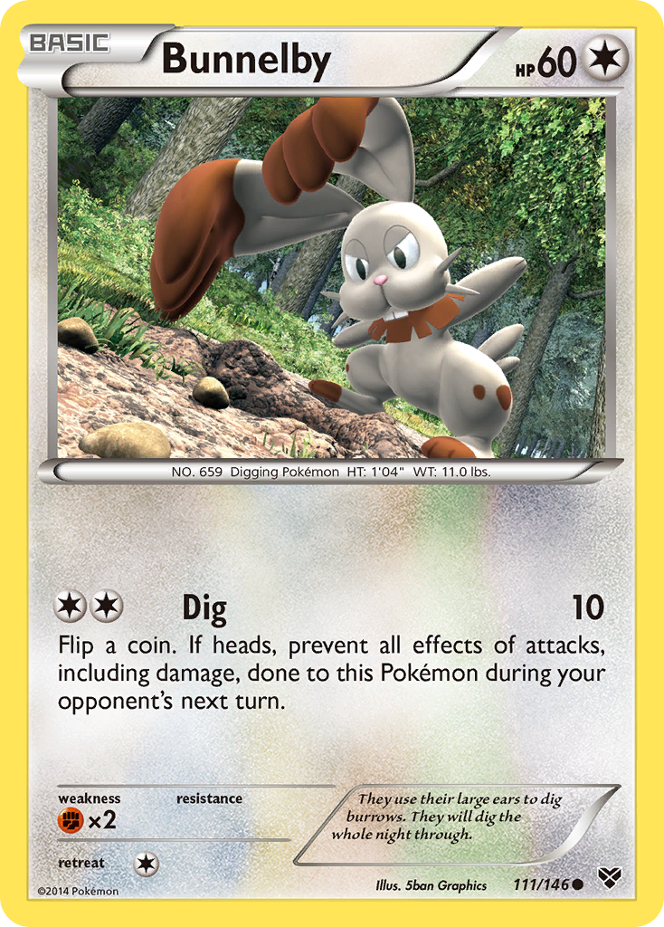 Bunnelby (111/146) [XY: Base Set] | Enigma On Main