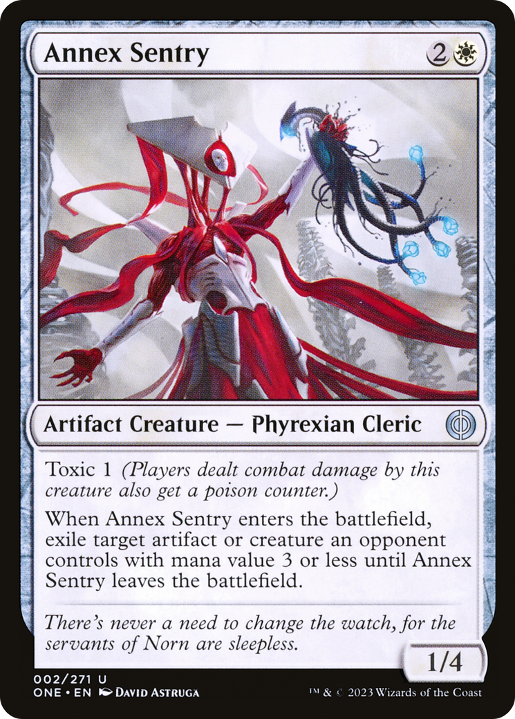 Annex Sentry [Phyrexia: All Will Be One] | Enigma On Main