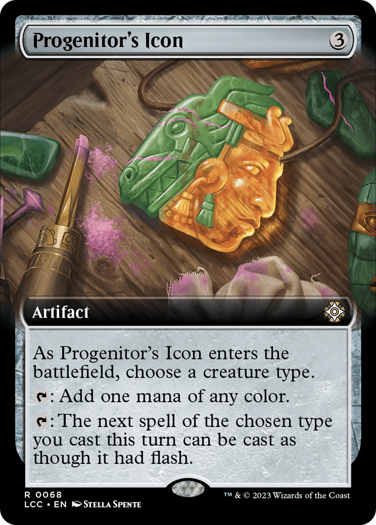 Progenitor's Icon (Extended Art) [The Lost Caverns of Ixalan Commander] | Enigma On Main