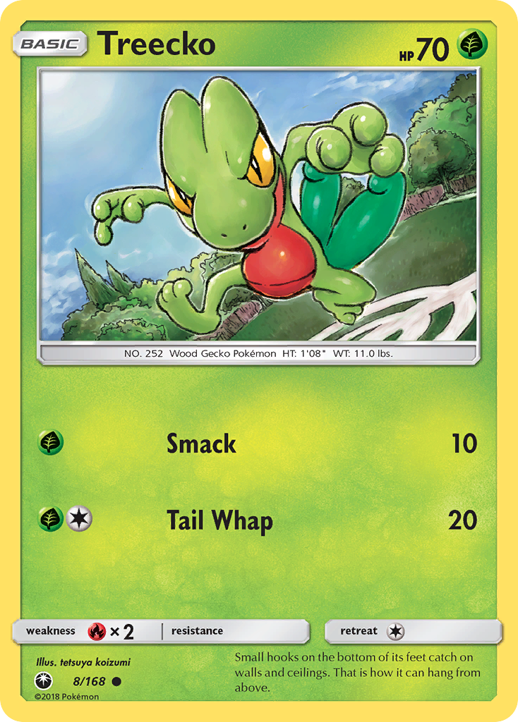 Treecko (8/168) [Sun & Moon: Celestial Storm] | Enigma On Main