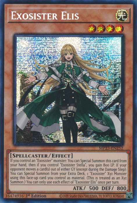 Exosister Elis [MP23-EN252] Prismatic Secret Rare | Enigma On Main