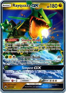 Rayquaza GX (109/168) (Dragones y Sombras - Pedro Eugenio Torres) [World Championships 2018] | Enigma On Main