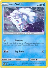 Alolan Vulpix (21a/145) (Alternate Art Promo) [Sun & Moon: Guardians Rising] | Enigma On Main