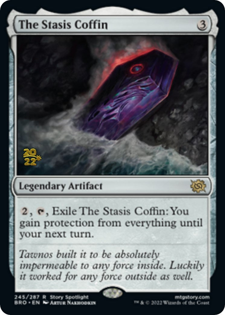 The Stasis Coffin [The Brothers' War: Prerelease Promos] | Enigma On Main