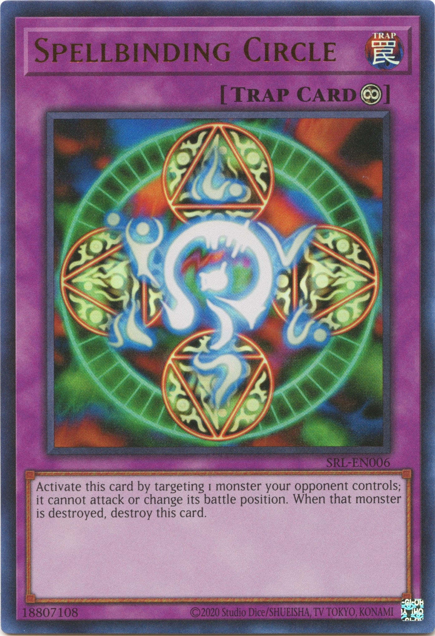 Spellbinding Circle (25th Anniversary) [SRL-EN006] Ultra Rare | Enigma On Main