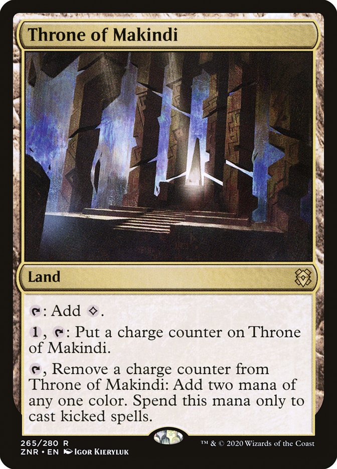 Throne of Makindi [Zendikar Rising] | Enigma On Main