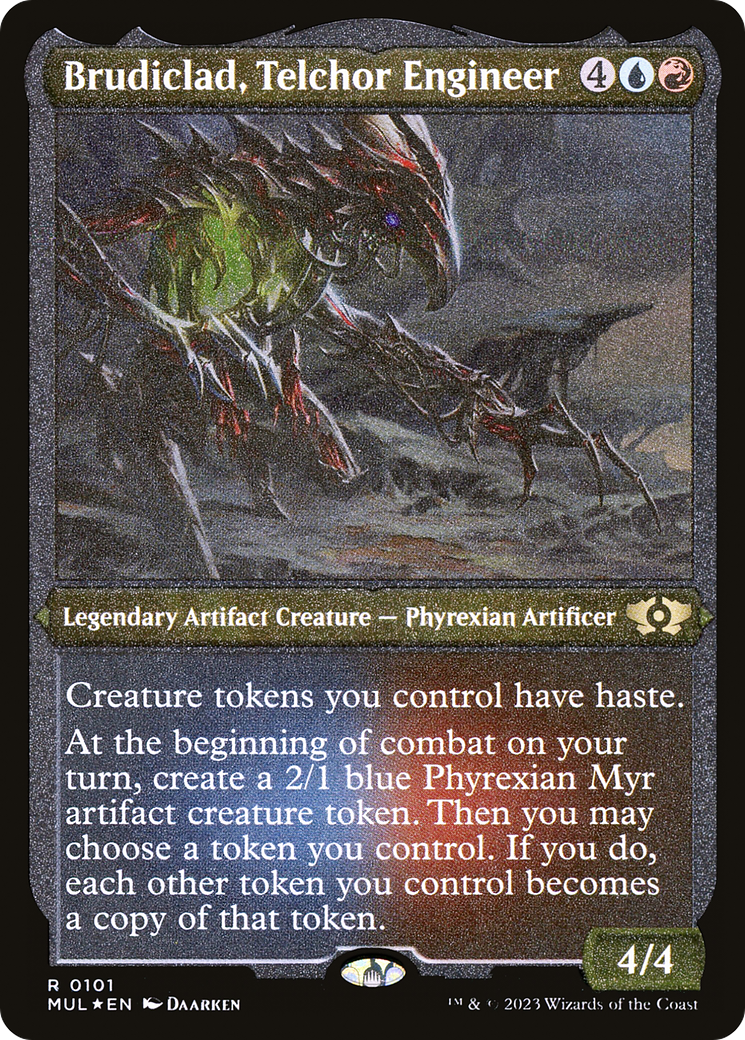 Brudiclad, Telchor Engineer (Foil Etched) [Multiverse Legends] | Enigma On Main