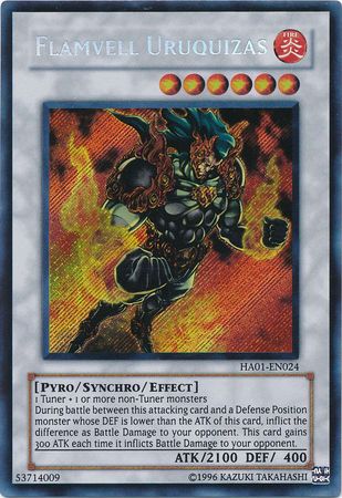 Flamvell Uruquizas [HA01-EN024] Secret Rare | Enigma On Main