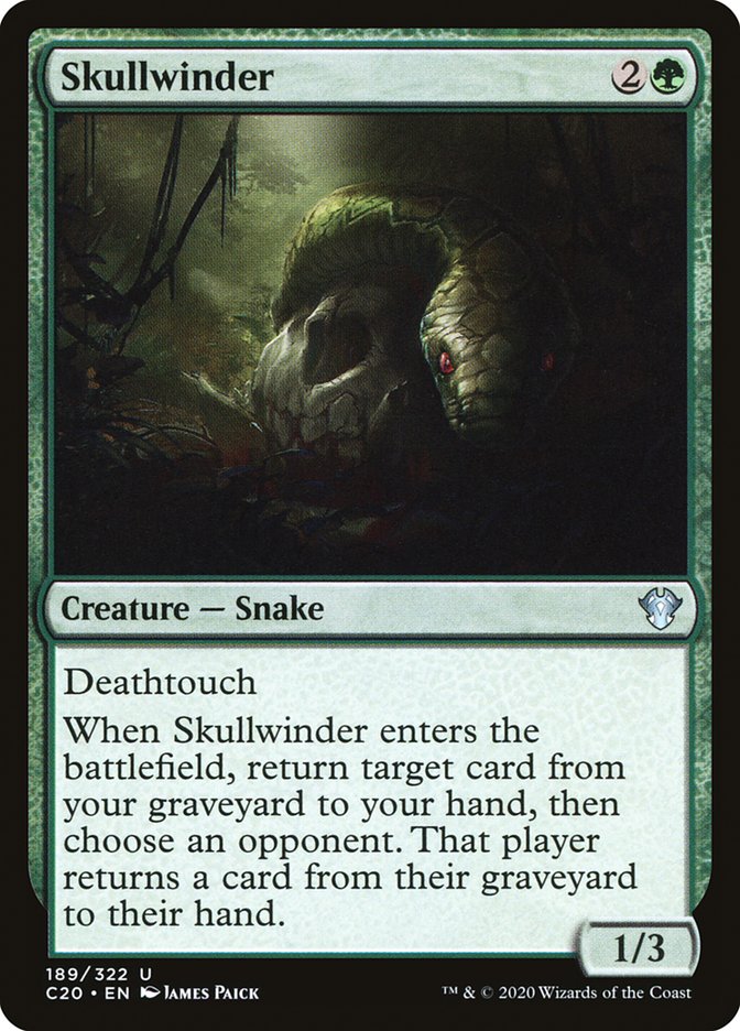 Skullwinder [Commander 2020] | Enigma On Main