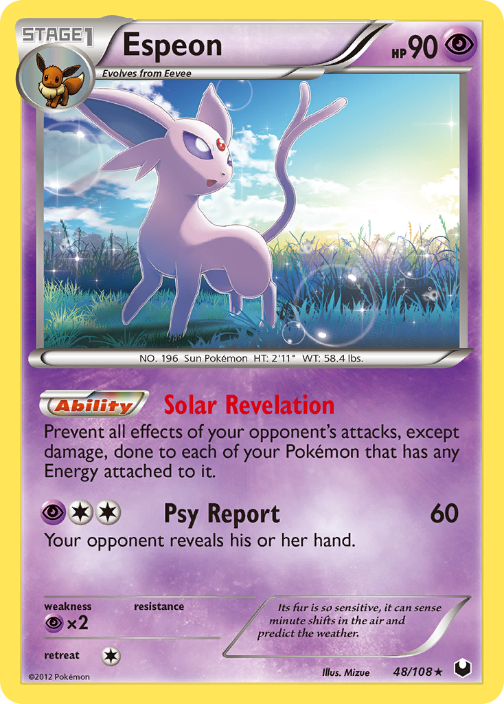 Espeon (48/108) [Black & White: Dark Explorers] | Enigma On Main