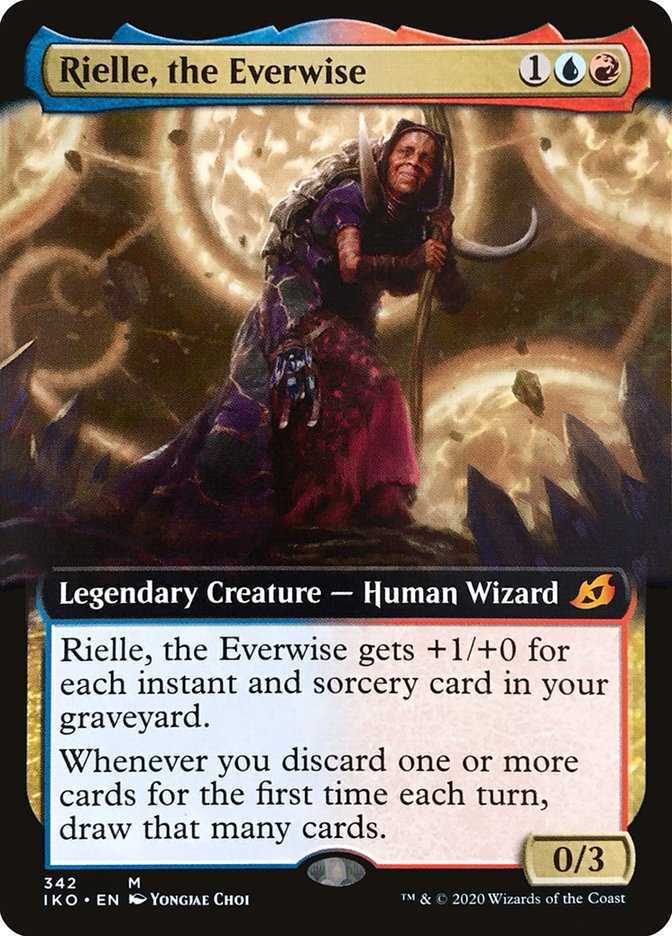 Rielle, the Everwise (Extended Art) [Ikoria: Lair of Behemoths] | Enigma On Main