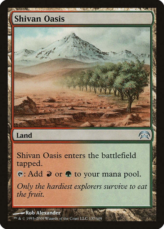 Shivan Oasis [Planechase] | Enigma On Main