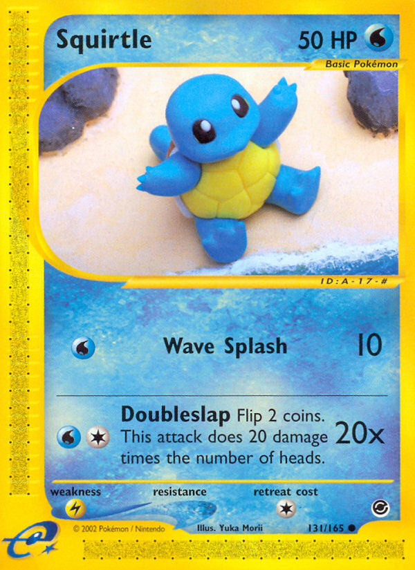 Squirtle (131/165) [Expedition: Base Set] | Enigma On Main