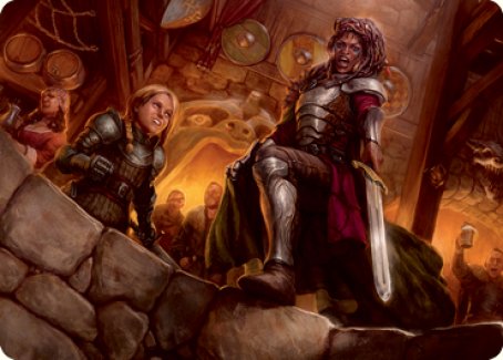 Veteran Dungeoneer Art Card [Dungeons & Dragons: Adventures in the Forgotten Realms Art Series] | Enigma On Main